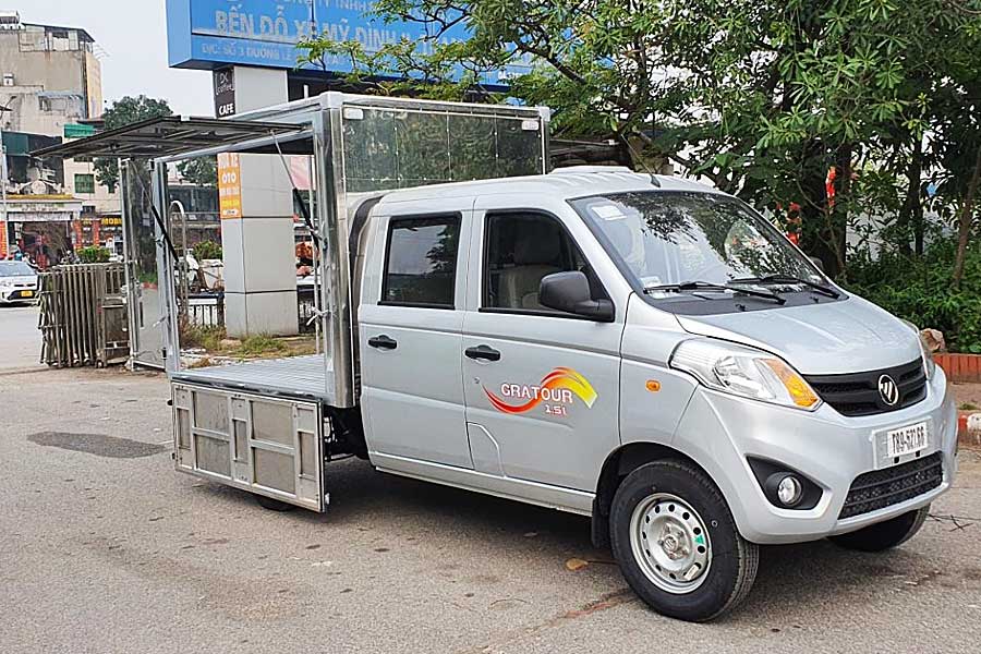 Foton Cabin Kép Thùng Kín Cánh Dơi Cần Thơ